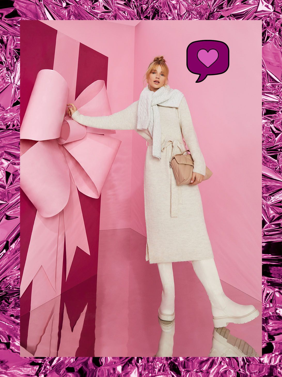 From embellished Christmas jumpers to cuddly teddy coats, we’ve rounded up 13 cosy presents perfect for spoiling loved ones.